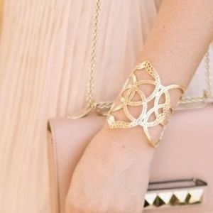 Kendra Scott Roni Cuff Bracelet Gold